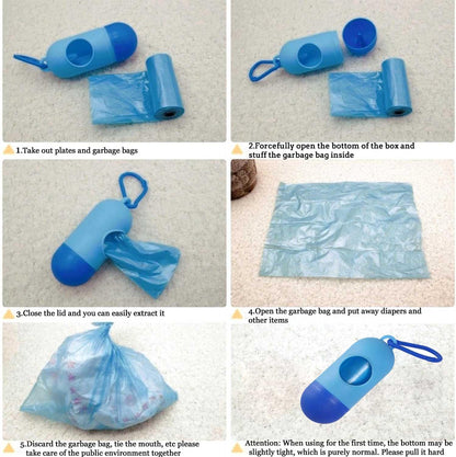 Pet Paw Cleaner and Washer - Portable Foot Cleaning Cup for Dogs and Cats of All Breeds (Includes Towel and Brush) - Blue